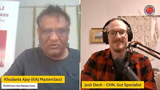 A Conversation On Gut Health & Complex Digestive Issues With Josh Dech | KAJ Masterclass LIVE