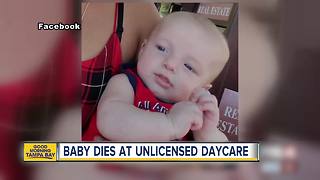 Baby death reported at unlicensed Florida daycare