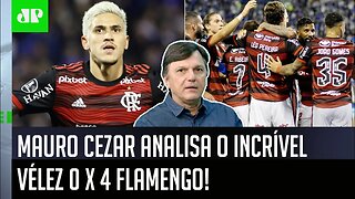 "O Flamengo DESFILOU contra o Vélez! Foi uma VITÓRIA que..." Mauro Cezar ELOGIA 4 a 0 HISTÓRICO!