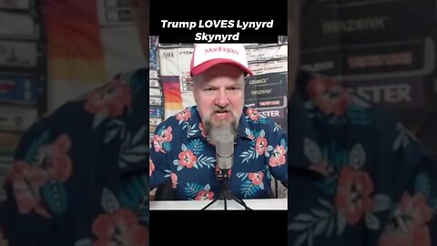 Donald Trump LOVES Lynyrd Skynyrd #donaldtrump #trump #southernrock #lynyrdskynyrd #sweethomealabama
