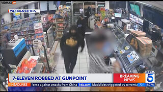 California Gun Control In Action: Armed Robbers Use An AK-47 To Rob A 7-Eleven In Lost Angeles