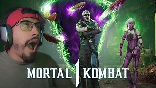 Mortal Kombat 1 - QUAN CHI /KHAMELEON GAMEPLAY AND PEACEMAKER TEASER REACTION!