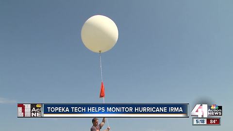 National Weather Service uses balloons to forecast Hurricane Irma