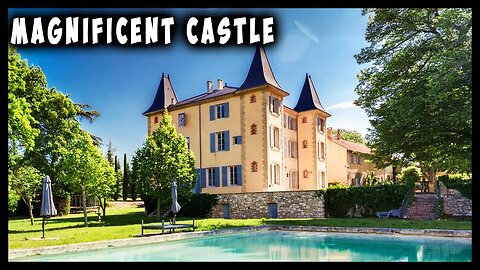 18th Century Provencal Castle Bouches Du Rhône, Aix En Provence, France