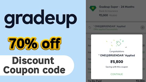 Gradeup coupon code for green card