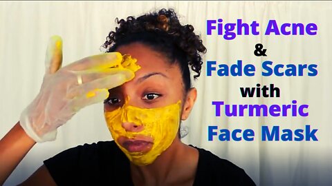 How to Fight Acne and Fade Scars with Turmeric – DIY Turmeric Face Mask