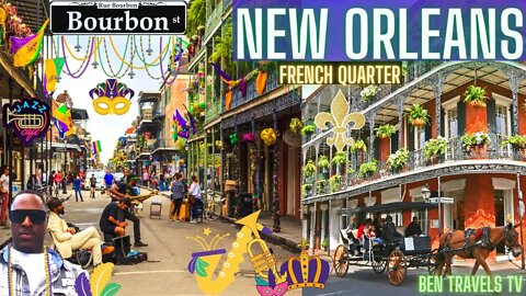 Visiting New Orleans Louisiana | Bourbon Street | French Quarter | Riverwalk | Part 2 of 3