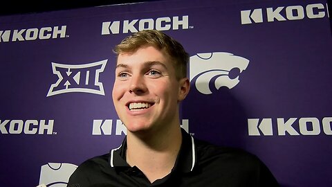 Kansas State Football | Will Howard Postgame Interview | K-State 45, SEMO 0