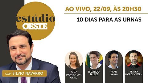 Estúdio Oeste #14 | 10 DIAS PARA AS URNAS