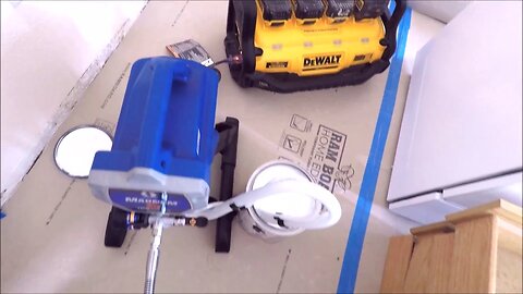 Cordless Paint Sprayer? Dewalt Power Station Makes it Happen