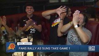 Fans rally as Phoenix Suns take Game 1 of NBA Finals