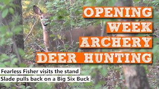 S3:E5 Opening Week Archery Deer Hunting | Kids Outdoors
