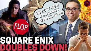 Square Enix CEO DOESNT LEARN After MASSIVE Forspoken MEGA FLOP And Wants To PUSH NFT GAMES MORE!