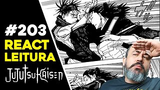 CHOSO vs NORITOSHI | LUTA INSANA! Reaction Jujutsu Kaisen 203 leitura do manga.