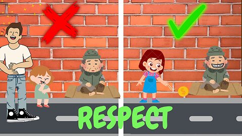 Mr. Squatch Teaches Kids About RESPECT !!! | Learning Videos For Babies And Kids