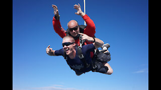 Kyle's first skydive!