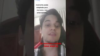 MOMENTO PIADA - HOMEM COM DOR NA BILOLA