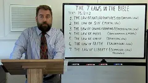 (April 2022) The 7 Laws in the Bible - Robert Breaker