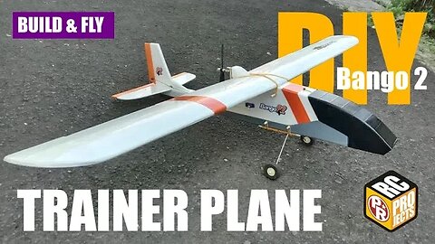 Bango 2 RC Trainer Plane for Beginner