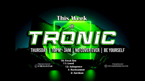 Tronic Thursdays