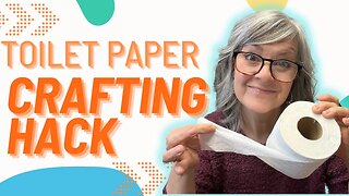 Elevate your Craft Game with this Toilet Paper Embossing Hack