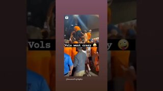 Wow Tennessee 🏫 students went crazy 🤪 after the game🤣🔥💯 🥳 #football #collegefootball #amazing #party