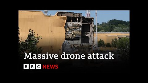 Ukraine war- Kyiv hit by new massive Russian drone attack - BBC News