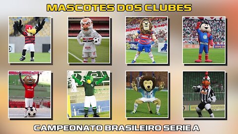 TIMES E SEUS MASCOTES NO BRASIL