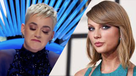 Katy Perry SHADES Taylor Swift On American Idol!