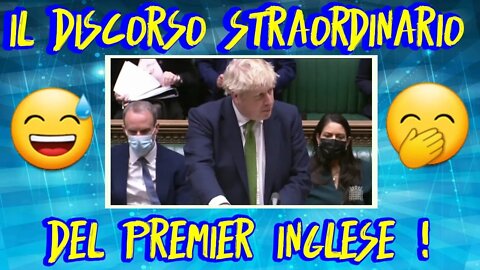 Boris Johnson annuncia la fine delle restrizioni ! (VIDEO)