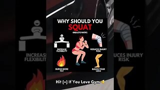 What Happens to Your Body if You Do SQUATS (BENEFITS OF SQUATS) #motivation