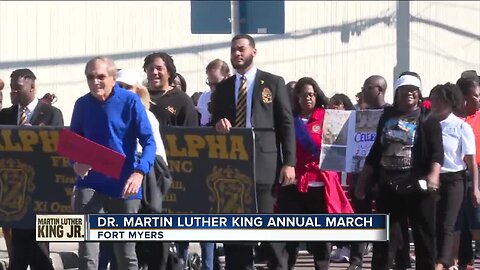 March honors Dr. Martin Luther King Jr. in Fort Myers