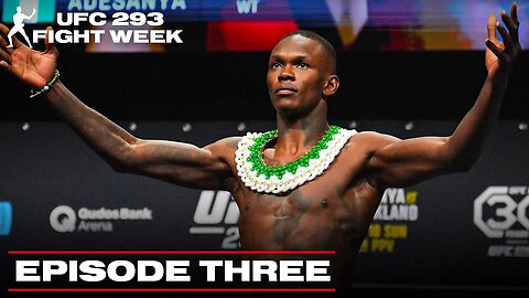 Israel Adesanya Promises To Knock Sean Strickland Out Cold | UFC 293 ALL ACCESS EP.3