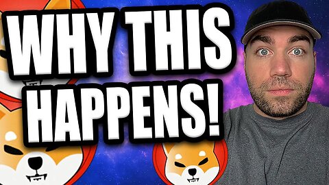 SHIBA INU COIN - Why THIS Happens Almost Every Time! The Truth About Price Action..