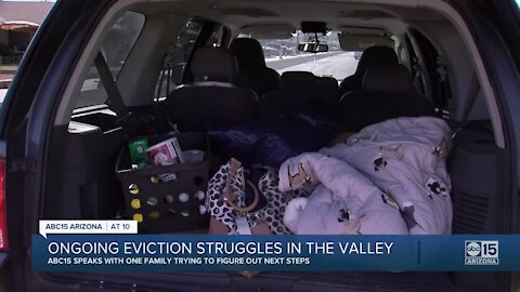 ABC15 follows Valley family through aftermath of eviction