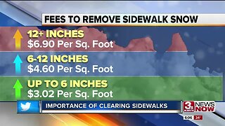 Importance of clearing sidewalks