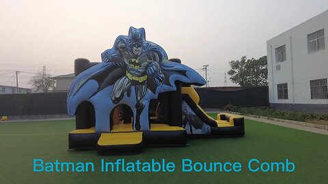 Batman Inflatable Bounce Comb #factorybouncehouse #factoryslide #bounce #castle #inflatable