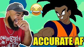 REAL TALK THO - If Goku and Vegeta were Black! (DBZ parody)