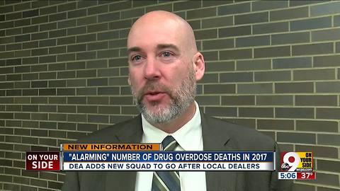 'Alarming' number of drug overdose deaths in Hamilton County last year