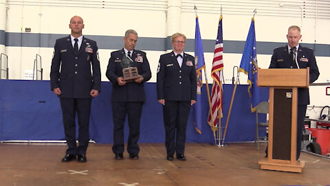 148th Fighter Wing Command Chief Change of Responsibility