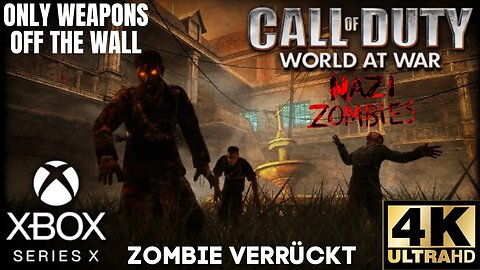 Only Weapons Off The Wall #2 | Call of Duty: World at War Nazi Zombies | Zombie Verrückt