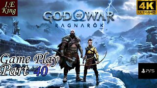 God Of War Ragnarok ❄ Walkthrough 4K60fps PS5 Full Game Part 40