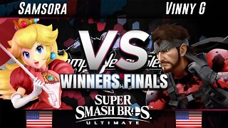 GoTE | Vinny G (Snake) vs. eU | Samsora (Peach) - Ultimate Winners Finals - TNS 8