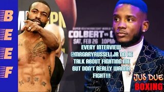 "BEEF HEATING BACK UP"!!! CHRIS COLBERT vs MR GARY RUSSELL JR SHOULD HAPPEN NEXT!!! WHO WINS? #TWT