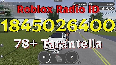Tarantella Roblox Radio Codes/IDs