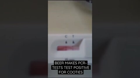 BEER TESTS POSITIVE FOR COOTIES