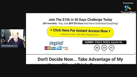 $10k In 30 Days Challenge – New Years Sale From Luther Landro - $9!!!!!!!