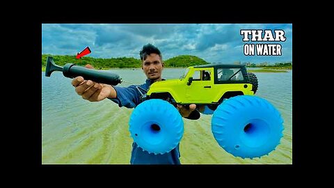 RC Thar Running on Water With Monster Tyres - Chatpat toy TV