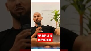 Andrew Tate "You can't Be Me" - Mr Beast Is Inefficient