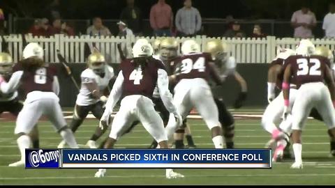 Vandals Picked Sixth in Conference Poll